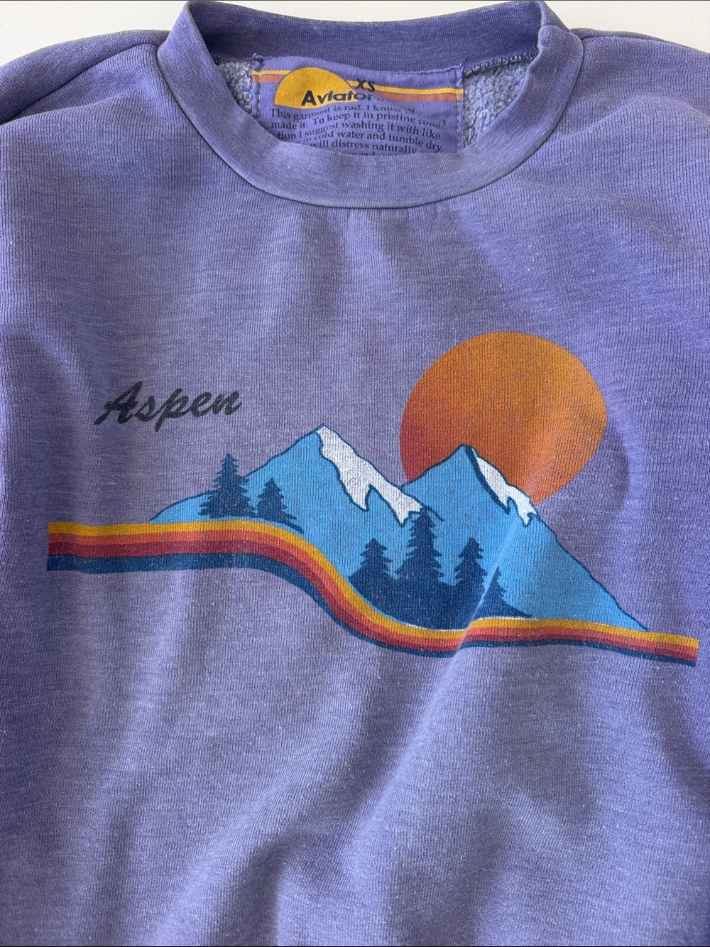Aviator Nation Purple 'Aspen' Mountain Set - Picture 10 of 12